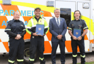 Thumbnail for the post titled: Two Local Paramedics Honoured with King Charles III Coronation Medal